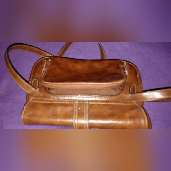 Women's Small Brown Spacious With Many Pockets Purse/Handbag - Picture 5 of 7